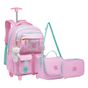 Kit-Mochila-Carrinho---Lancheira---Estojo-Rosa-Kids-Ursinho-|-Yepp-Tamanho--UN---Cor--ROSA-0